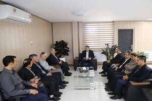 دیدار اعضای هیات رئیسه دانشگاه علوم پزشکی شیراز با مدیرکل بازرسی استان فارس