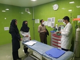 بازدید سرزده مدیر بازرسی دانشگاه از بیمارستان امام مهدی(عج)شهرستان داریون