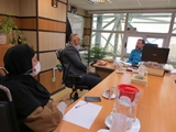 جلسه برنامه ریزی ارتقای خدمات درمانگاه شهید مطهری شیراز