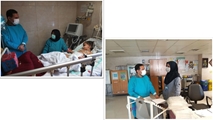 عیادت از مجروحین حادثه تروریستی شاهچراغ ع شیراز و پیگیری و بررسی روند خدمات درمانی